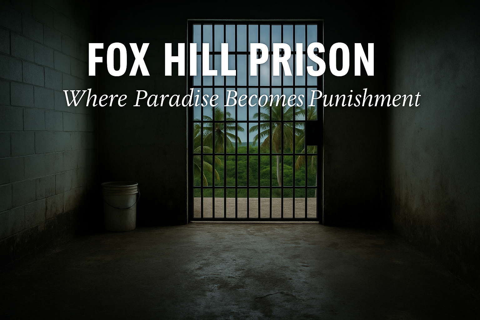 Inside Fox Hill: A Prison Without Windows, Without Mercy